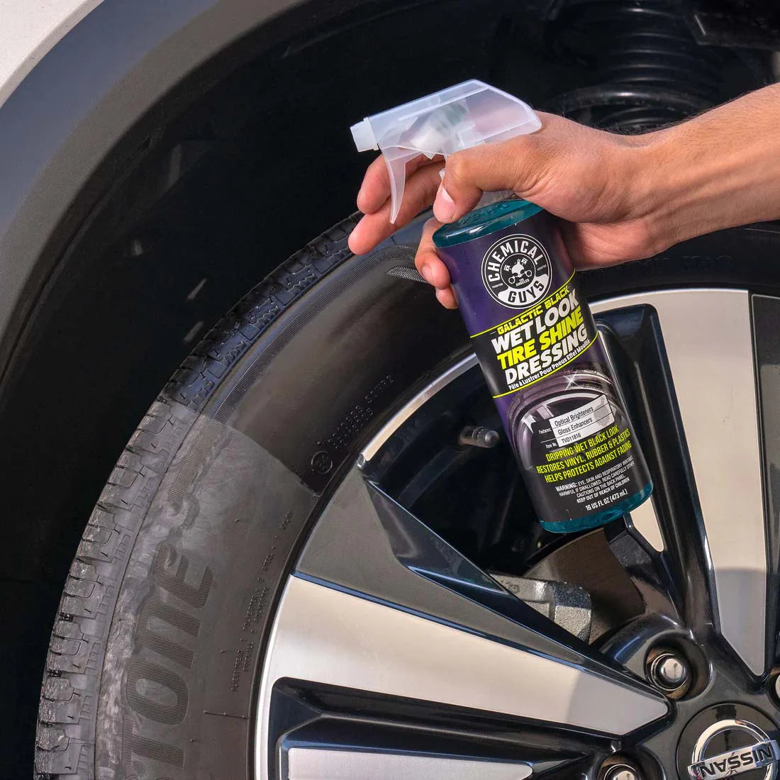 Chemical Guys Galactic Black Wet Tire Shine Coating - 16 oz