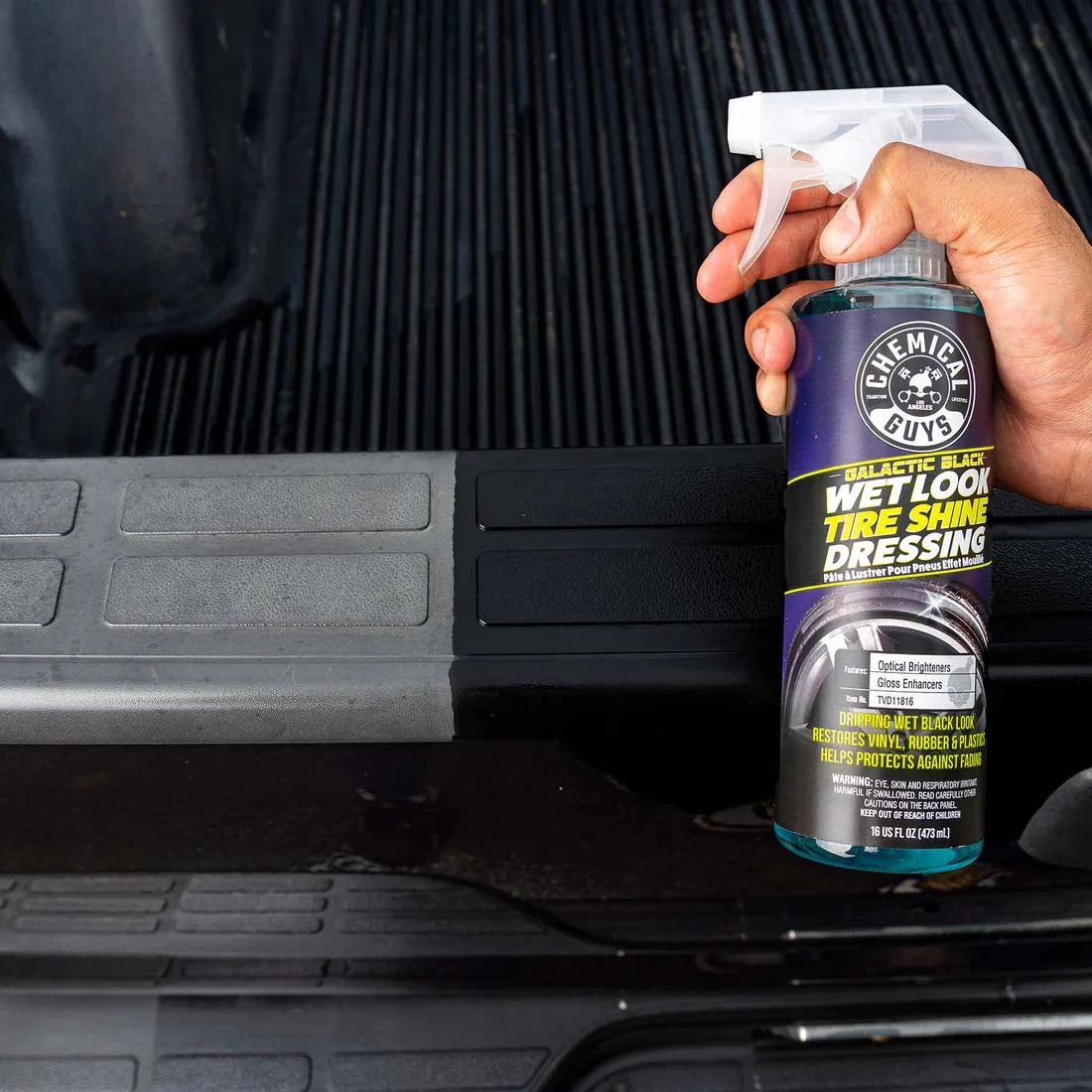 Chemical Guys Galactic Black Wet Tire Shine Coating - 16 oz