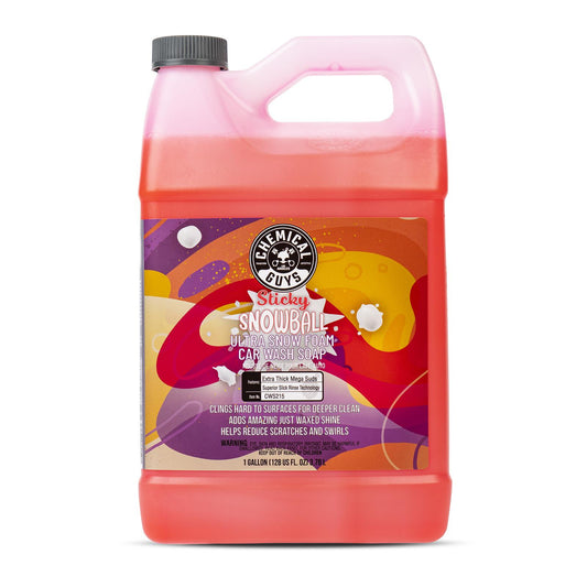 Chemical Guys Sticky Snowball Snow Foam Auto Wash - 16 oz