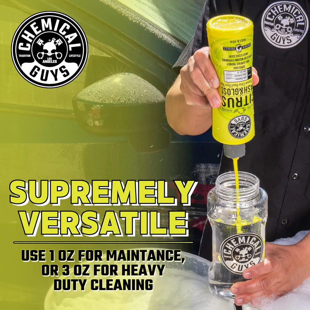 Chemical Guys Citrus Wash and Gloss Concentrated Car Wash