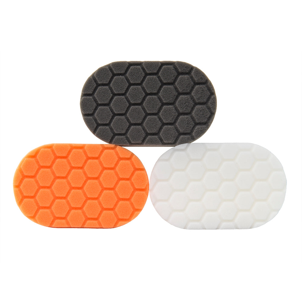 Chemical Guys Hex-Logic Hand Polishing Applicator Pads - 3 Pack