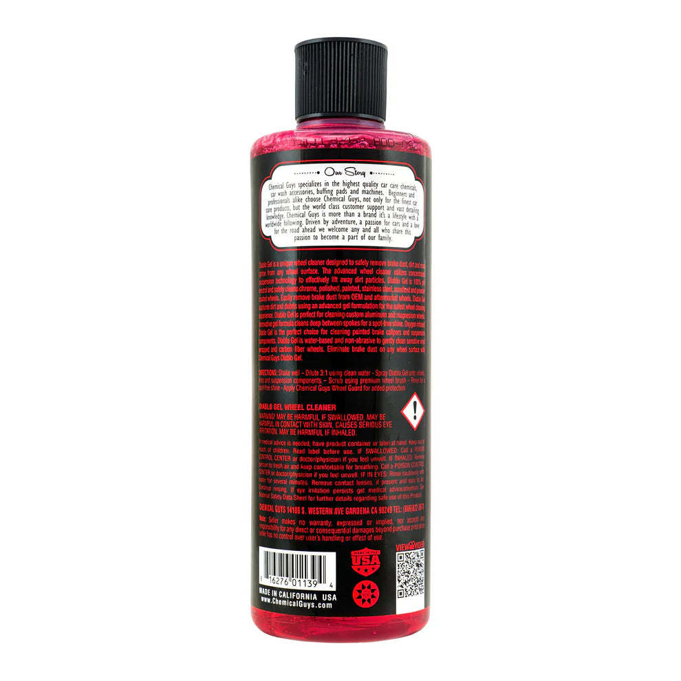 Chemical Guys Diablo Gel Wheel and Rim Cleaner - 16 oz