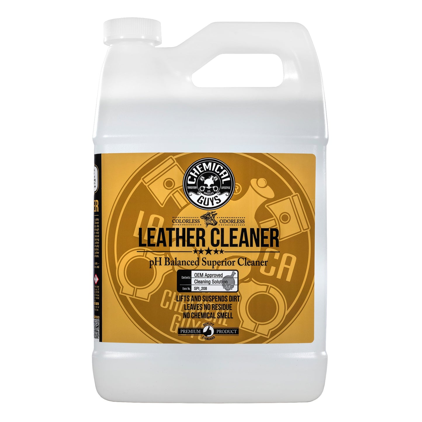 Chemical Guys Leather Cleaner Colorless and Odorless Super Cleaner - 16 oz