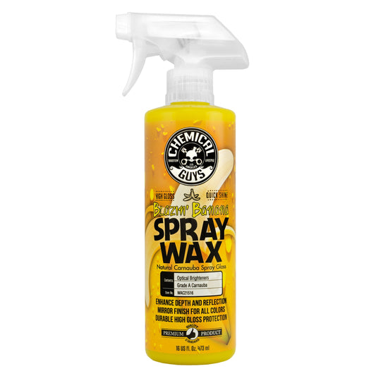 Chemical Guys Blazin' Banana Carnauba Spray Wax - 16 oz