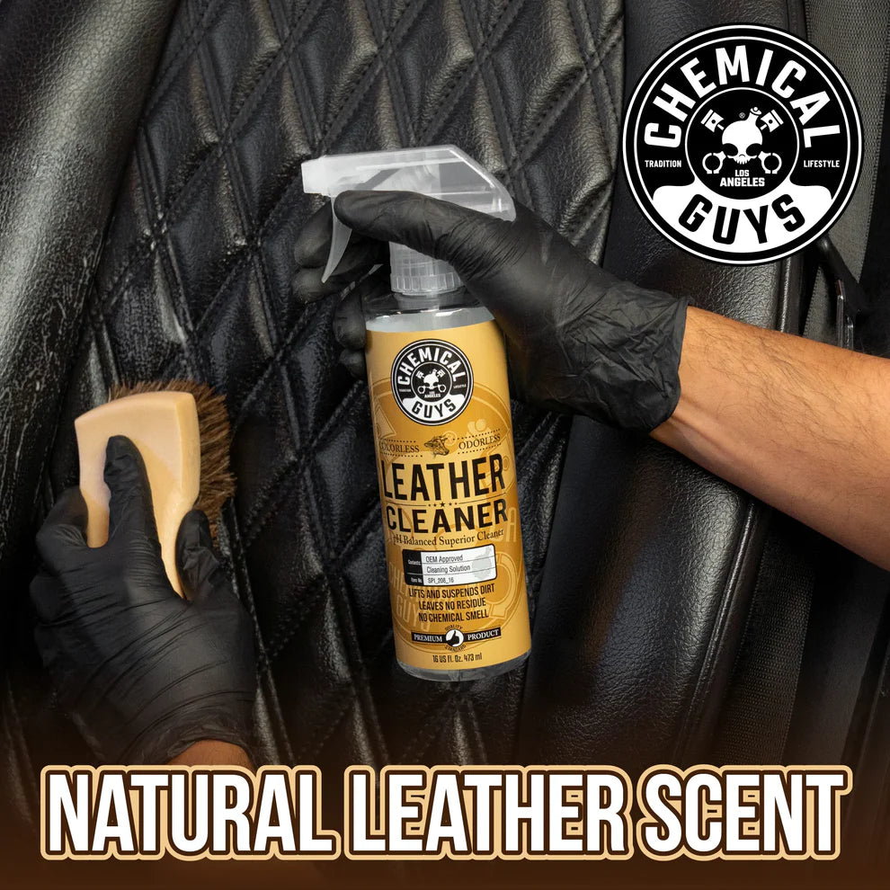 Chemical Guys Leather Cleaner Colorless and Odorless Super Cleaner - 16 oz