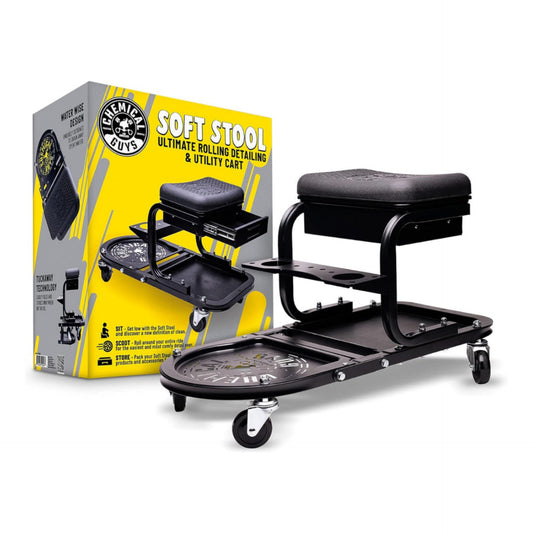 Chemical Guys Soft Stool Ultimate Utility Detailing Cart