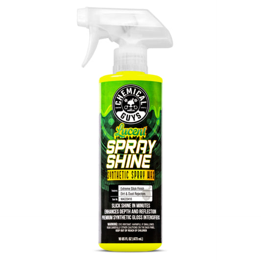 Chemical Guys Lucent Spray Shine Synthetic Spray Wax - 16 oz