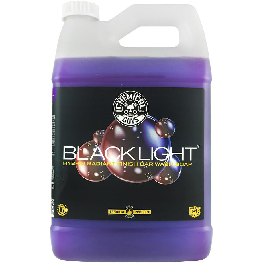 Chemical Guys Black Light Car Wash Soap and Surface Cleaner with Radiant Shine (CWS61916)