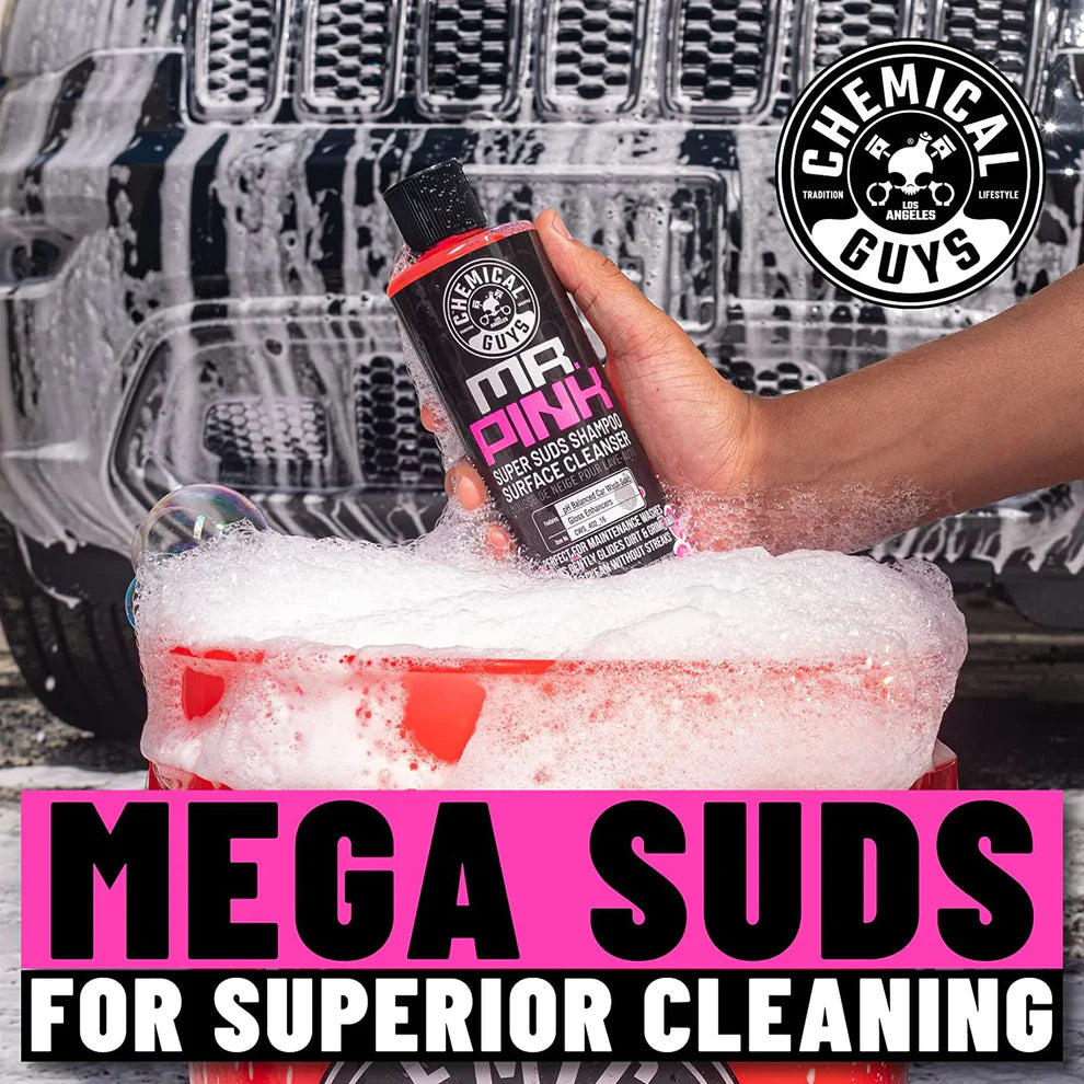 Chemical Guys Mr. Pink Super Foaming Shampoo &amp; Surface Cleaning Soap (CWS_402_16)