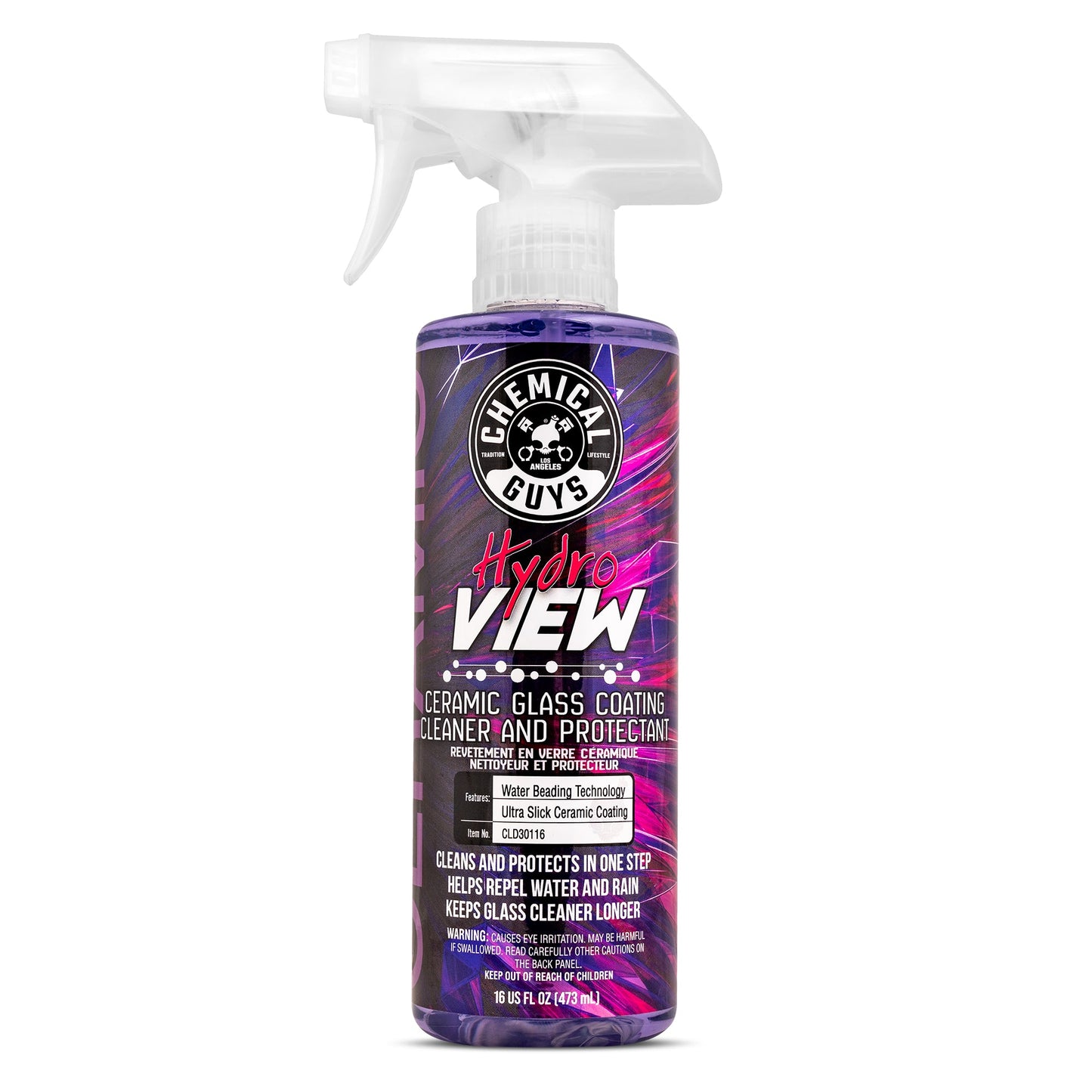 Chemical Guys Hydro View Ceramic Glass Cleaner and Coating 473 ml (CLD30116)