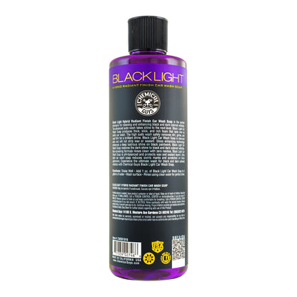 Chemical Guys Black Light Car Wash Soap and Surface Cleaner with Radiant Shine (CWS61916)