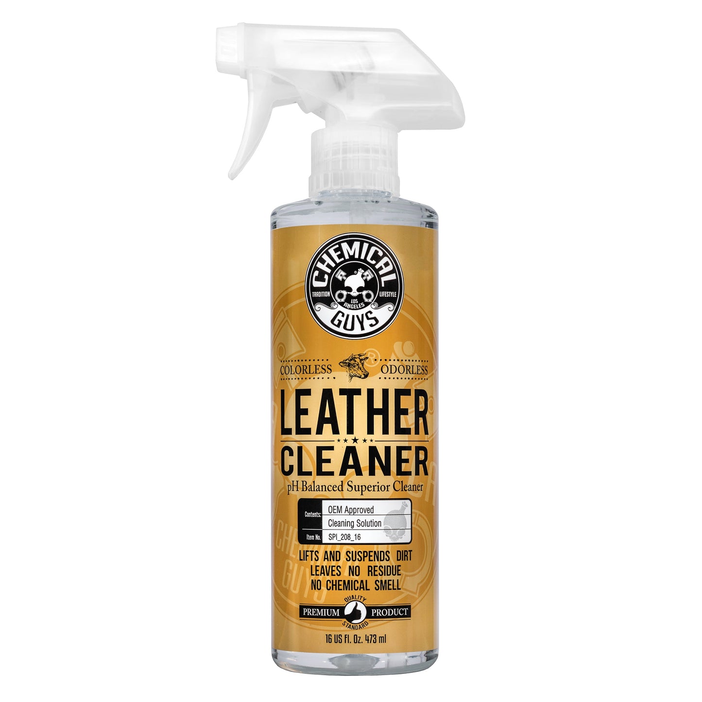 Chemical Guys Superior Leather Brush Cleaner (SPI_208_16)