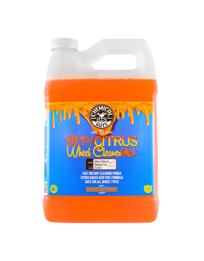 Chemical Guys Sticky Citrus Gel Tire and Rim Cleaner (CLD10516)