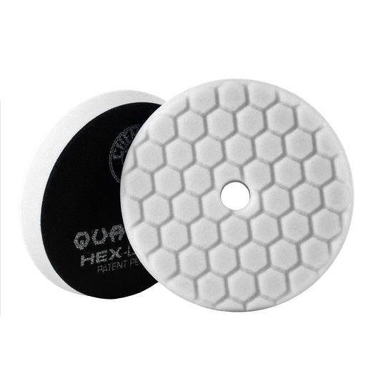 WHITE HEX-LOGIC QUANTUM LIGHT-MEDIUM POLISHING PAD (BUFX114HEX5)